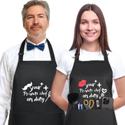 Couples Aprons, Unique Gift for Couples